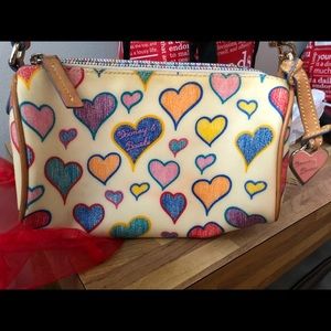 Dooney and Bourke Crayon Heart Handbag 💓💜💛💚